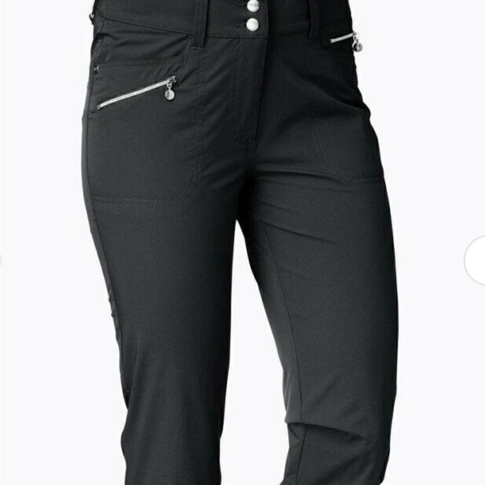 Daily Sports Black Miracle Capri Pants Size 4 - Picture 3 of 15